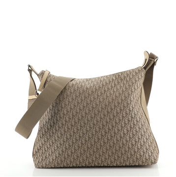Christian Dior Vintage Trotter Messenger Bag Diorissimo Canvas Large