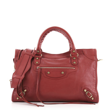 Balenciaga City Classic Studs Bag Leather Medium