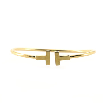 Tiffany & Co. T Wire Bracelet 18K Yellow Gold Narrow