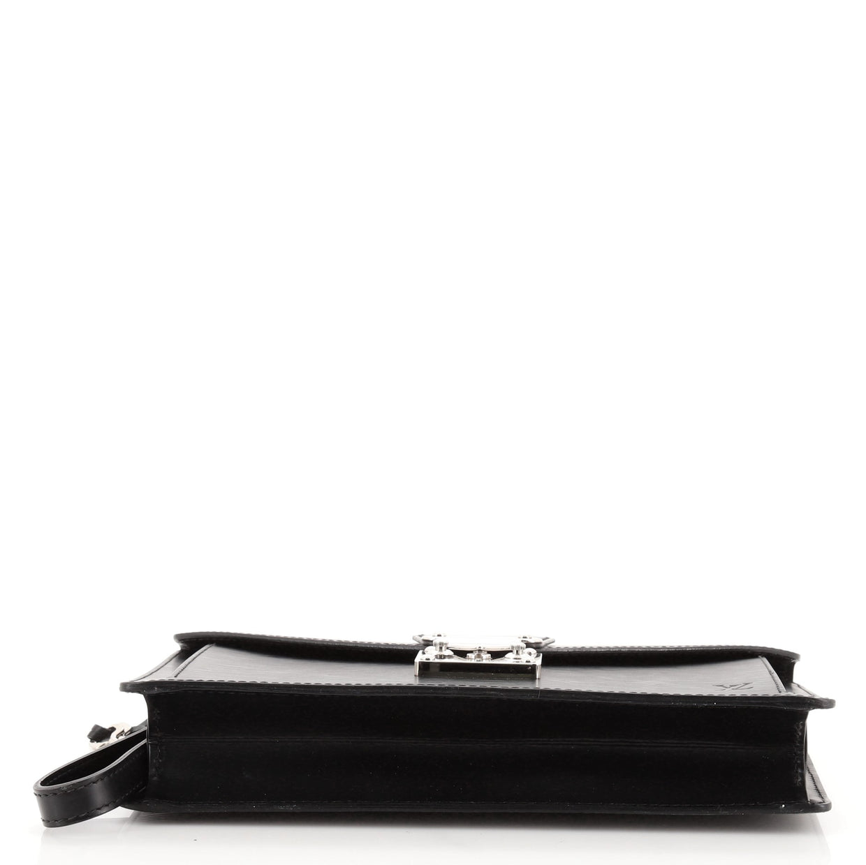 Louis Vuitton Dragonne Pochette Epi Leather Black 777461