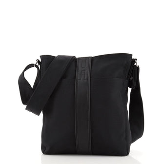 Hermes Acapulco Messenger Toile with Leather Medium