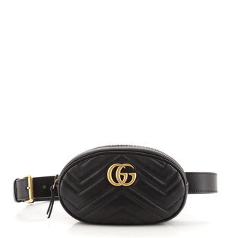 Gucci GG Marmont Belt Bag Matelasse Leather