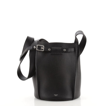 Celine Long Strap Big Bag Bucket Leather