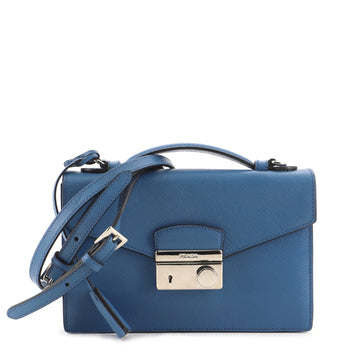 Prada Convertible Sound Bag Saffiano Leather Small