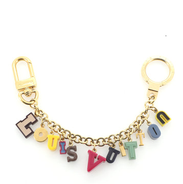 Louis Vuitton Playtime Letters Bag Charm and Key Holder Metal and Resin