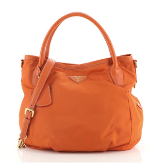 Prada Sacca 2 Manici Convertible Tote Tessuto Medium