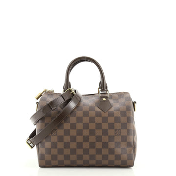 Louis Vuitton Speedy Bandouliere Bag Damier 25