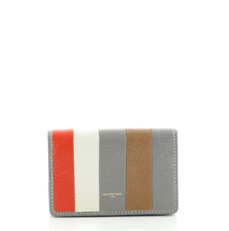 Balenciaga Bazar Flap Card Case Leather