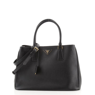Prada Lux Open Tote Saffiano Leather Medium