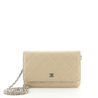Chanel Wallet on Chain Quilted Lambskin