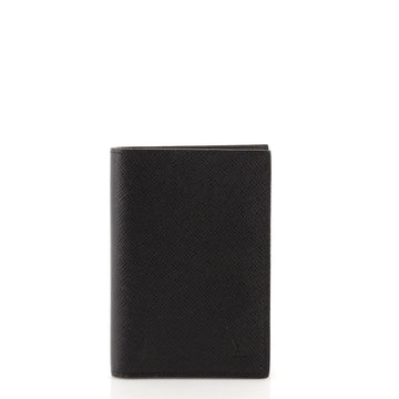 Louis Vuitton Passport Cover Taiga Leather