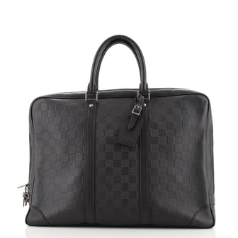 Louis Vuitton Porte-Documents Voyage Briefcase Damier Infini Leather PM