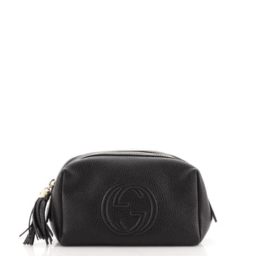 Gucci Soho Cosmetic Pouch Leather