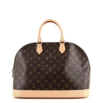Louis Vuitton Alma Handbag Monogram Canvas GM