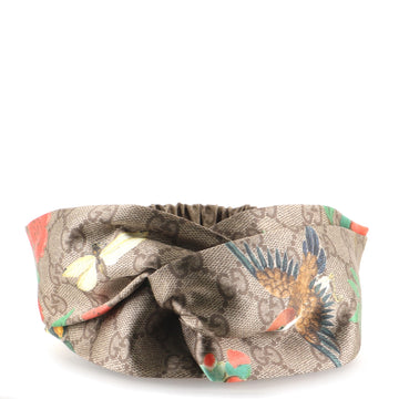 Gucci Headband Tian Print GG Silk