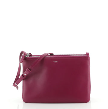 Celine Trio Crossbody Bag Leather Small