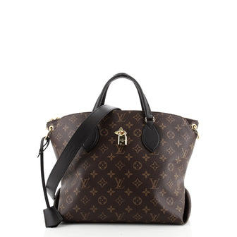 Louis Vuitton Flower Zipped Tote Monogram Canvas MM