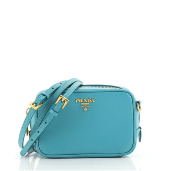 Prada Camera Shoulder Bag Saffiano Leather Small