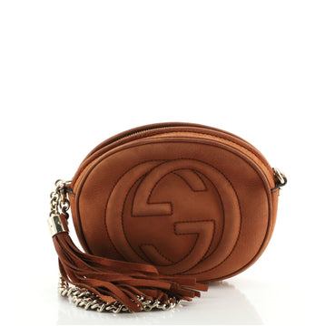Gucci Soho Chain Bag Nubuck Mini
