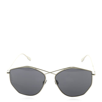 Christian Dior Stellaire 4 Geometric Sunglasses Metal