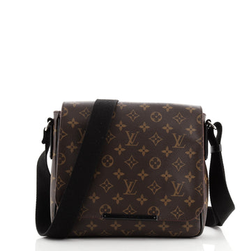 Louis Vuitton District Messenger Bag Macassar Monogram Canvas PM