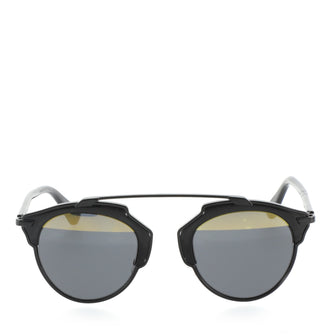 Christian Dior So Real Aviator Sunglasses Acetate and Metal