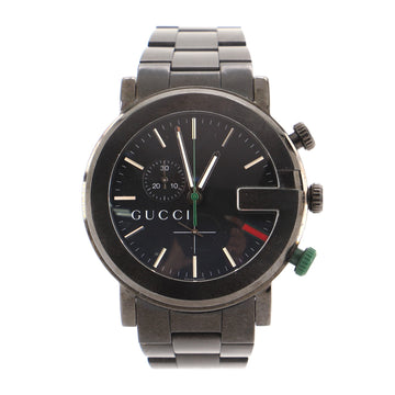 Gucci G-Chrono Quartz Watch PVD Stainless Steel 44