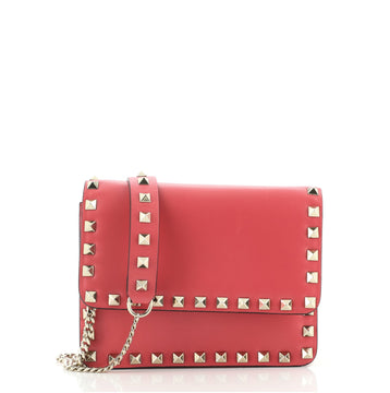Valentino Rockstud Flap Crossbody Bag Leather Small