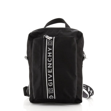Givenchy Logo Sling Bag Nylon Small
