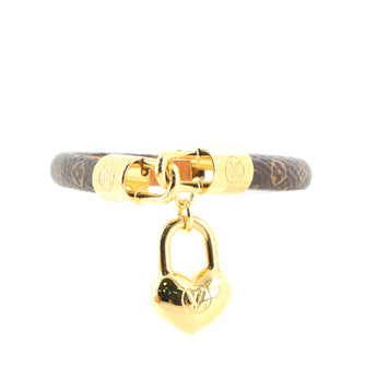 Louis Vuitton Crazy In Lock Bracelet Monogram Canvas with Metal