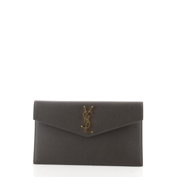 Saint Laurent Uptown Pouch Leather