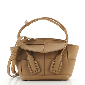 Bottega Veneta Arco Bag Maxi Intrecciato Leather Mini