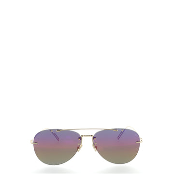 Christian Dior Homme Rainbow Chroma 1 Aviator Sunglasses Metal