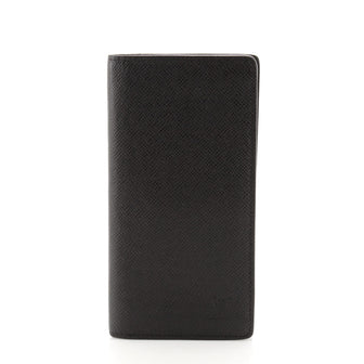 Louis Vuitton Brazza Wallet Taiga Leather