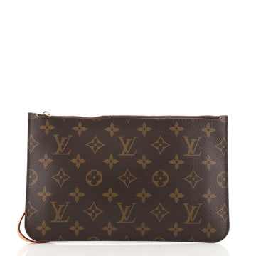 Louis Vuitton Neverfull Pochette Monogram Canvas Large