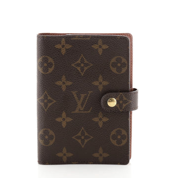 Louis Vuitton Ring Agenda Cover Monogram Canvas PM