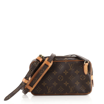 Louis Vuitton Pochette Marly Bandouliere Bag Monogram Canvas