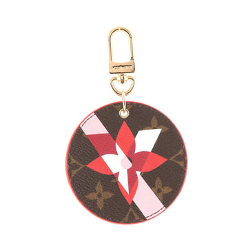 Louis Vuitton Round Illustre Keychain Limited Edition Monogram Canvas
