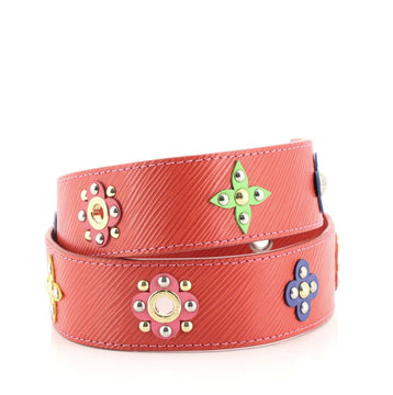 Louis Vuitton Mechanical Flowers Shoulder Strap Epi Leather