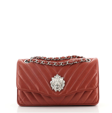 Chanel Leo Lion Flap Bag Chevron Lambskin Medium