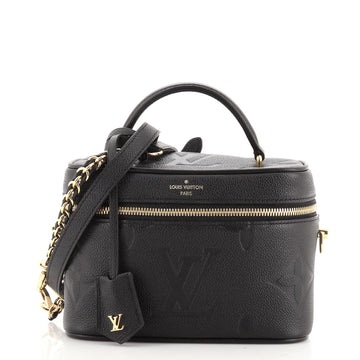 Louis Vuitton Vanity Bag Limited Edition Monogram Empreinte Giant PM