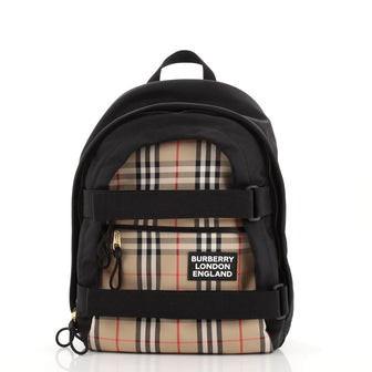 Burberry Nevis Backpack Vintage Check Canvas Medium