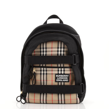Burberry Nevis Backpack Vintage Check Canvas Medium
