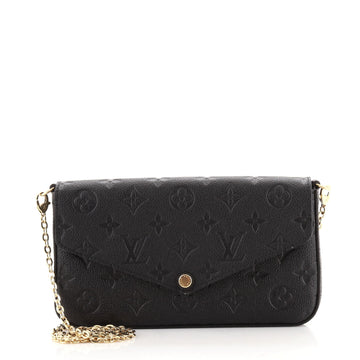 Louis Vuitton Felicie Pochette Monogram Empreinte Leather