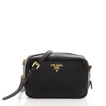 Prada Camera Shoulder Bag Saffiano Leather Small
