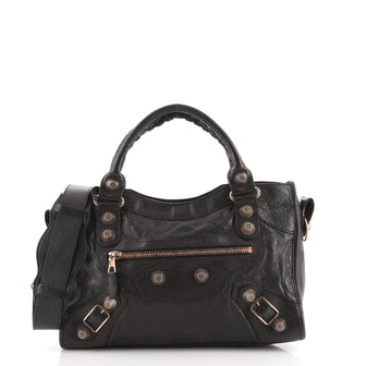 Balenciaga City Giant Studs Bag Leather Medium