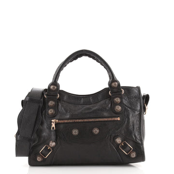 Balenciaga City Giant Studs Bag Leather Medium