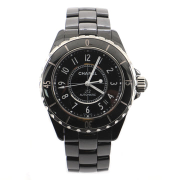 Chanel J12 Automatic Watch Ceramic and Stainless Steel 38