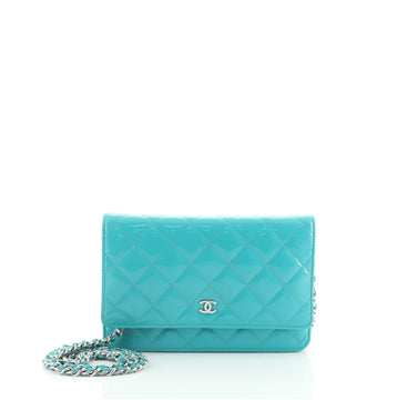 Chanel Wallet on Chain Quilted Patent