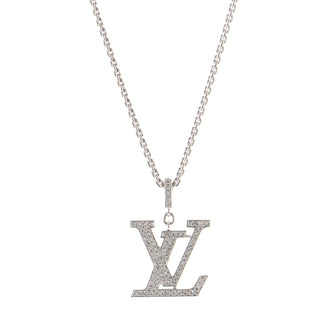 Louis Vuitton 18K Diamond Idylle Blossom Pendant Necklace